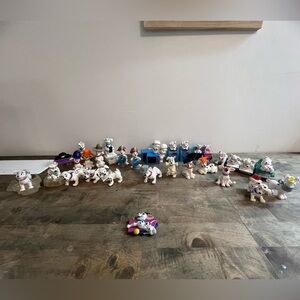 Vintage DISNEY 101-102 Dalmatians Toys/Figurines- Christmas,Water, Drivable toys
